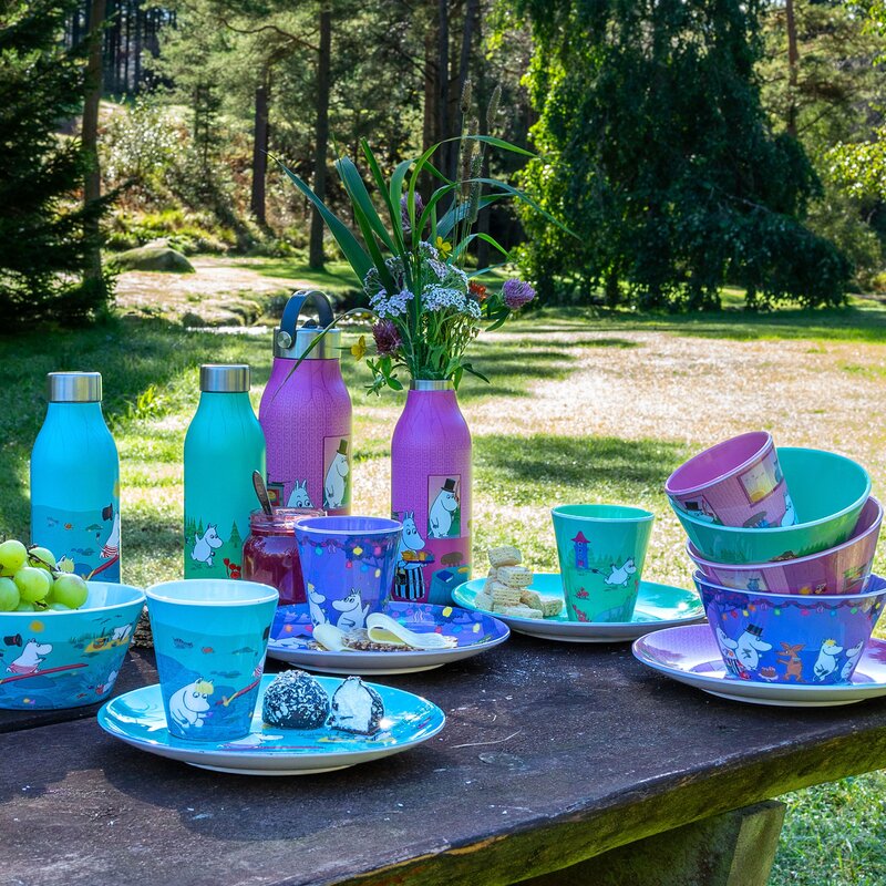 Bottle Up mummi termoflaske 1L tea time rosa