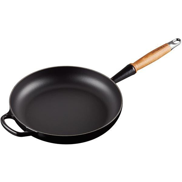 Signature stekepanne med trehåndtak 28 cm black