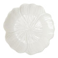 Flora asjett 19 cm hvit