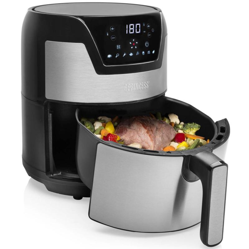 Aerofryer Digital airfryer 4,5L rustfri XXL svart