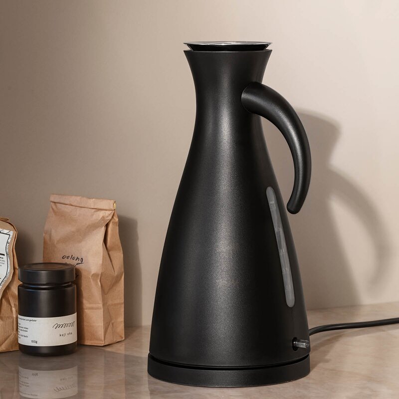Vannkoker 1,5L matt svart