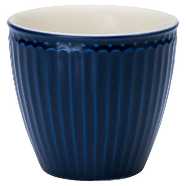 Alice latte kopp 35 cl dark blue