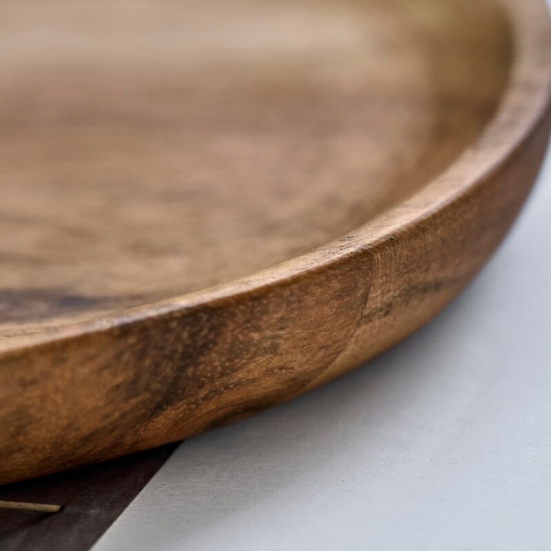 Wood brett 33x19 cm 2 stk akasie