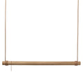 Swing L garderobestang 110 cm eik/natur