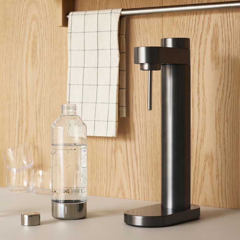Brus kullsyremaskin black metallic