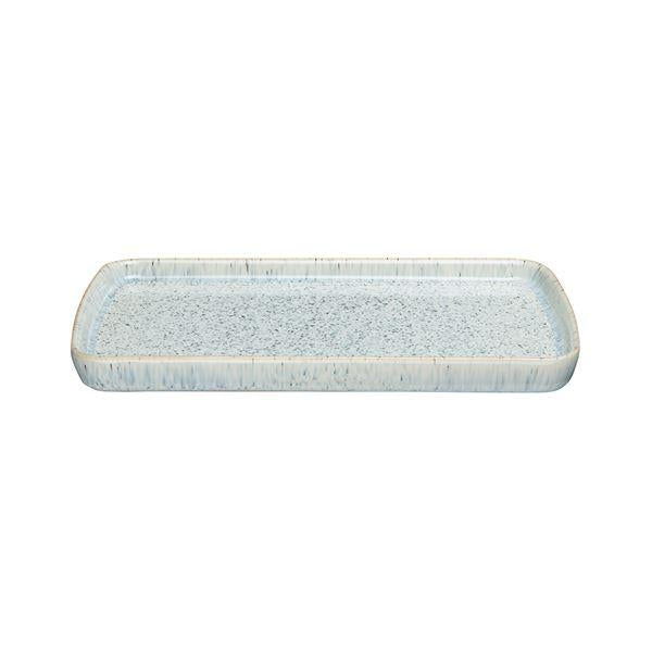 Halo Speckle rektangulært fat 14,5x26 cm
