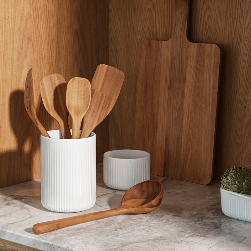 Nordic Kitchen hullsleiv 29 cm bambus