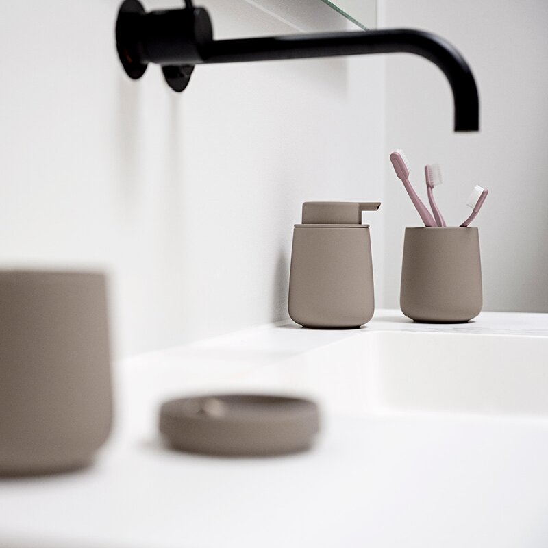 Nova One såpedispenser taupe