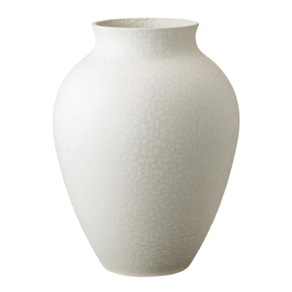 Knabstrup vase 27 cm hvit