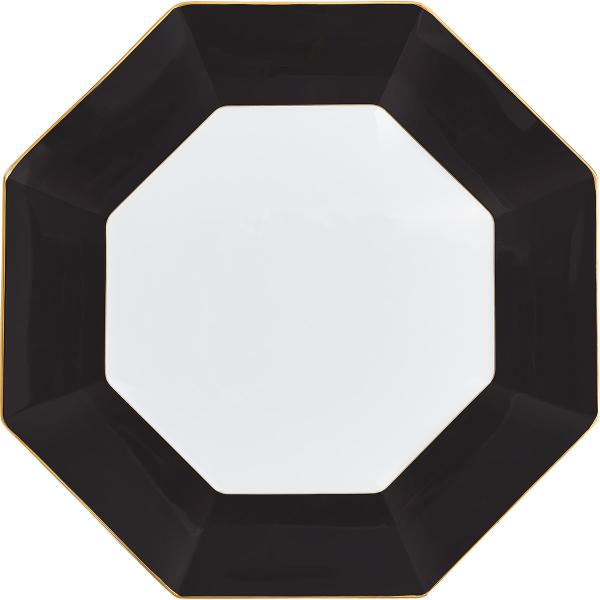 Gio Gold dekketallerken oct 33 cm charcoal