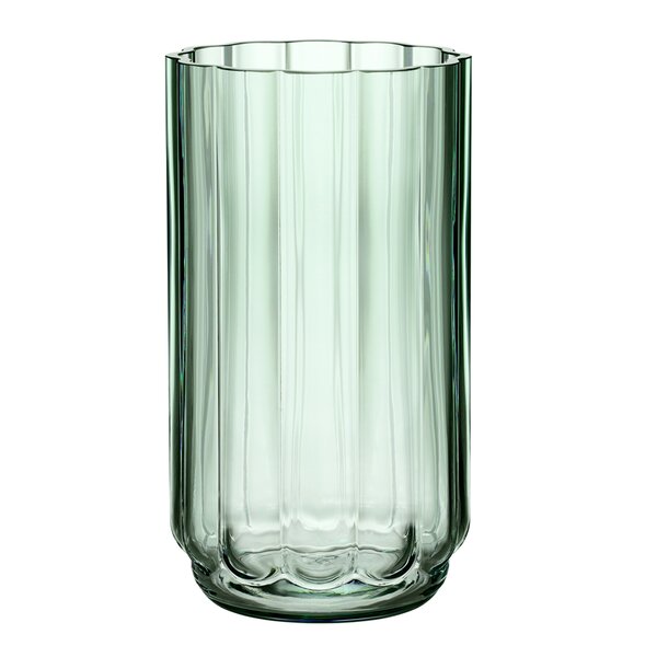 Play vase 18 cm lys grønn