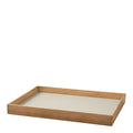 Even teak brett 27,9x35,9 cm nupo oyster white