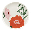 Puutarhakutsut asjett 20 cm hvit/grønn/oransje