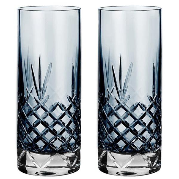 Crispy Highball glass 37 cl 2 stk sapphire