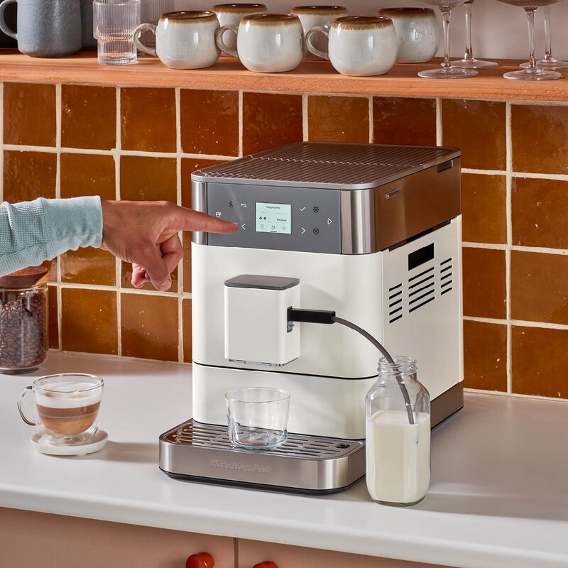 Espressomaskin helautomatisk KF6 porcelain