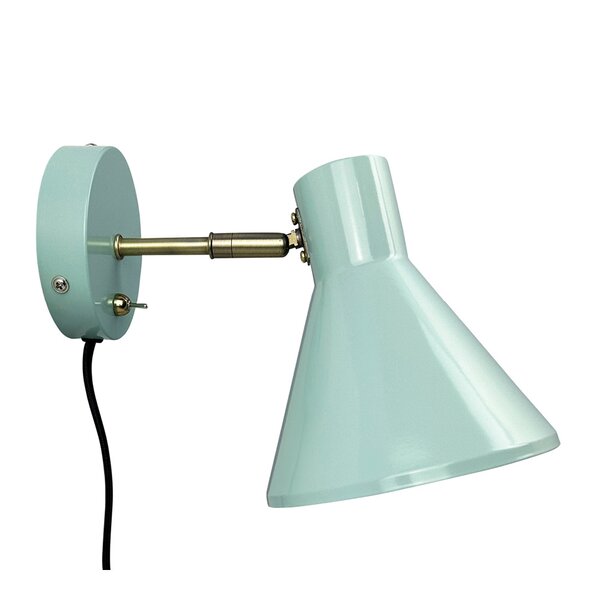 Sleep vegglampe 17 cm mint