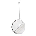 Julepynt medaljong m/fotoramme 7x7 cm julemagien sølv