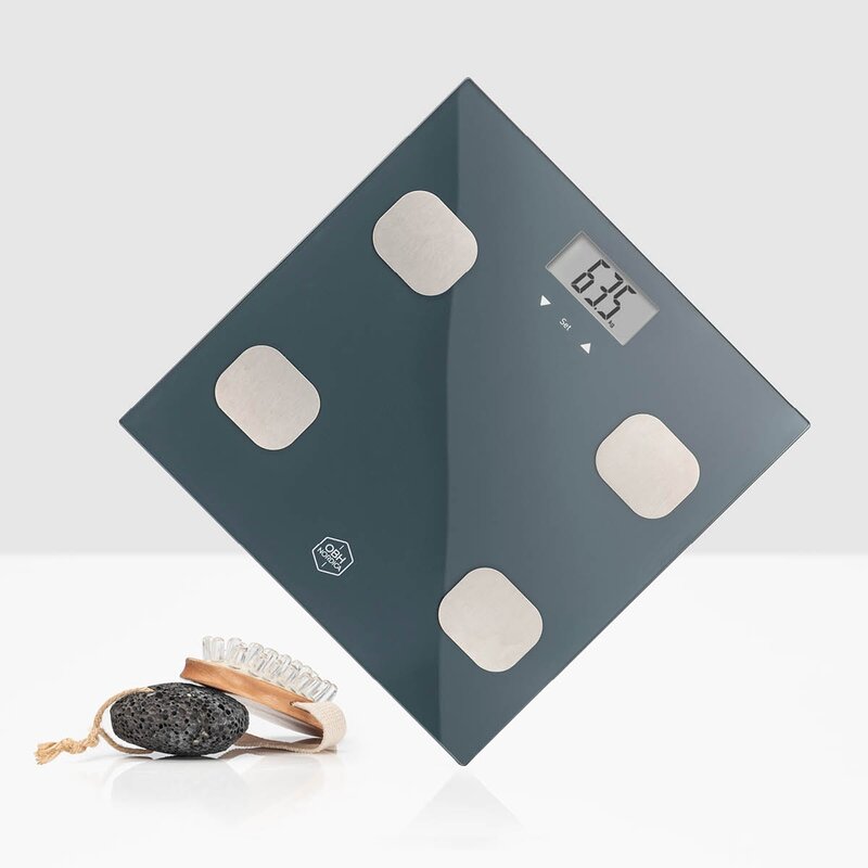 Fitness Tracker BMI badevekt 150 kg svart