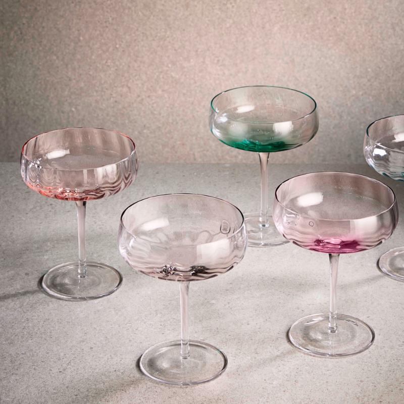 Søholm Sonja champagne/cocktail glass 30 cl grønn