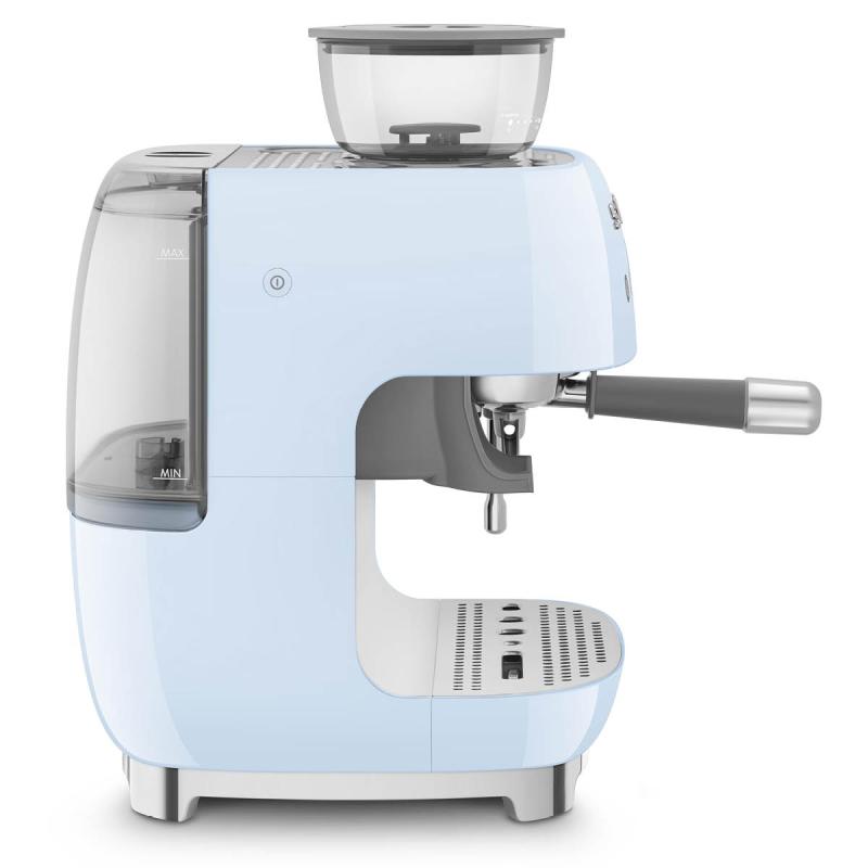 Espressomaskin EGF03 2,4L m/kaffekvern pastellblå