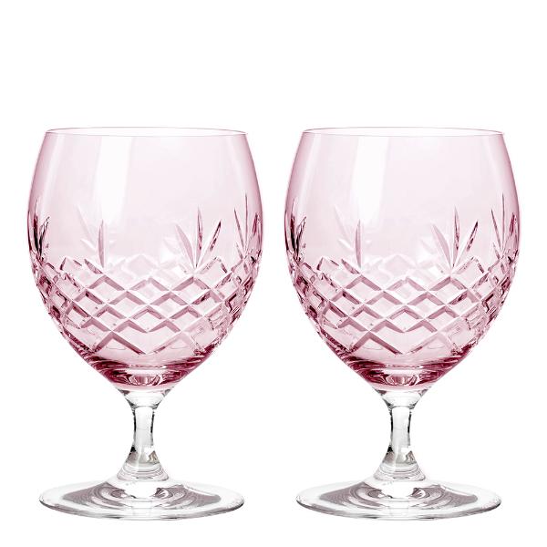 Crispy Eightball glass 55 cl 2 stk topaz