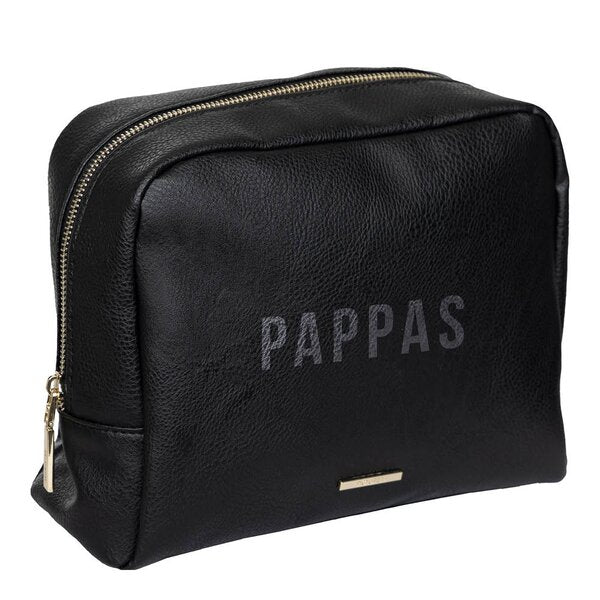 Toalettmappe pappas 24x20x10 cm svart