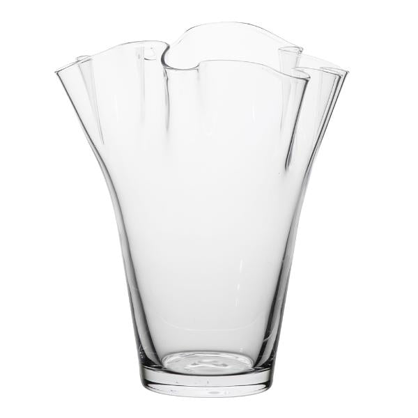 Viva vase 20x20x24,5 cm klar