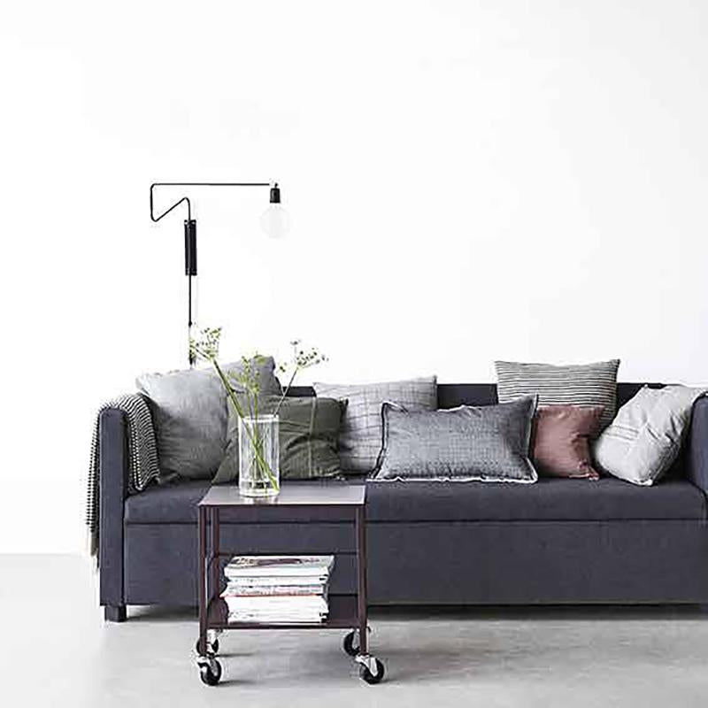 Swing vegglampe 35 cm svart