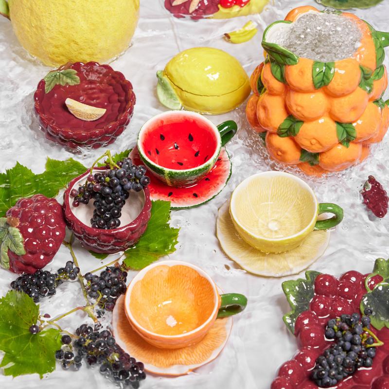 Fruity kopp med fat 25 cl mandarie