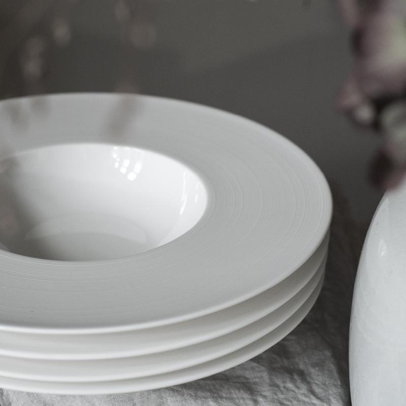 Blanche dyp tallerken 26 cm hvit