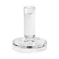 Petra lysestake 14 cm klart glass