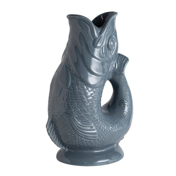 Fish Jug mugge 1,2L grå