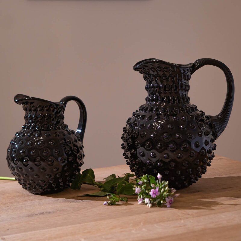 Hobnail karaffel 2L black