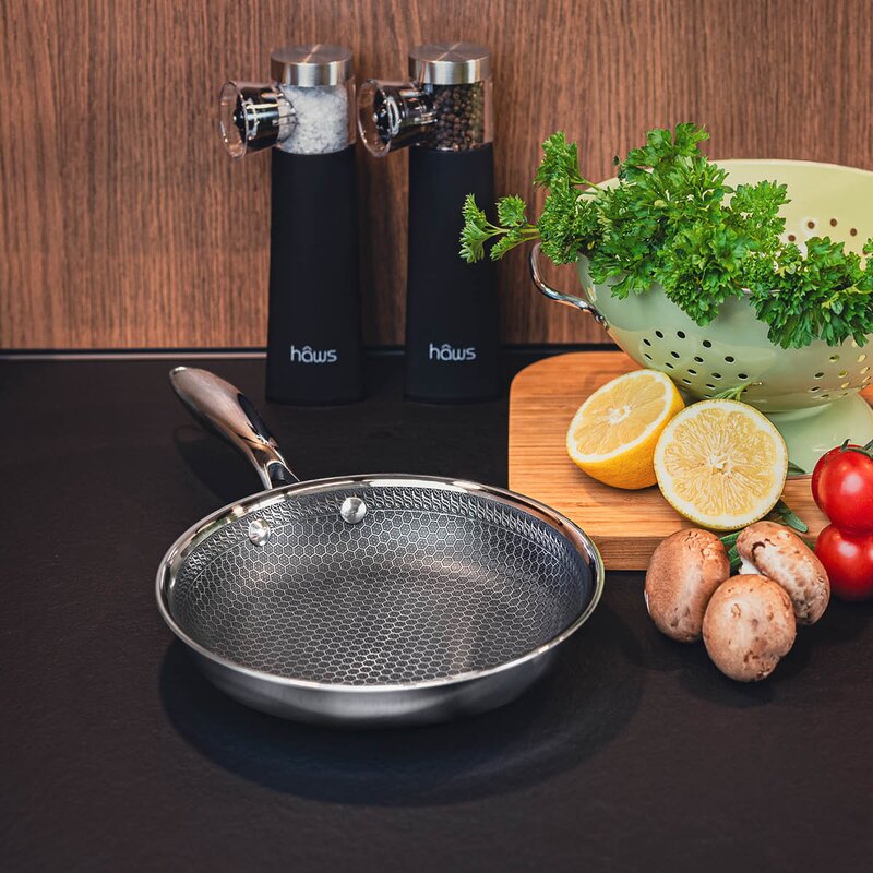 Santo stekepanne 20 cm stål/svart