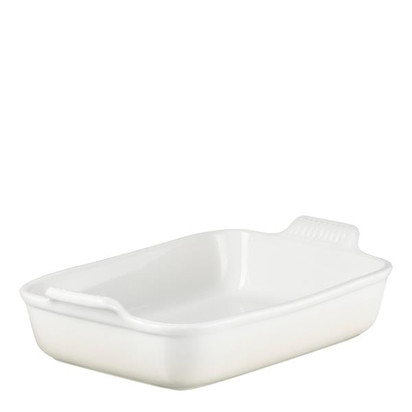Heritage rektangulært fat 32 cm meringue