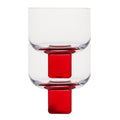 Victoria glass 35 cl 2 stk rød