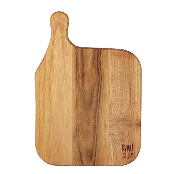 RAW Teak skjærebrett 32x22 cm