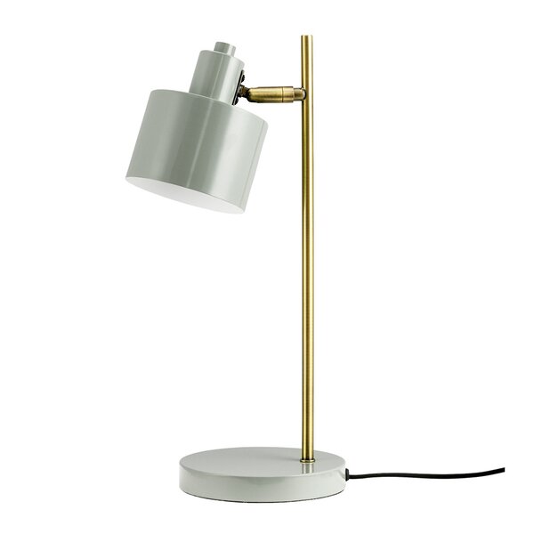 Ocean bordlampe 43 cm olive/messing