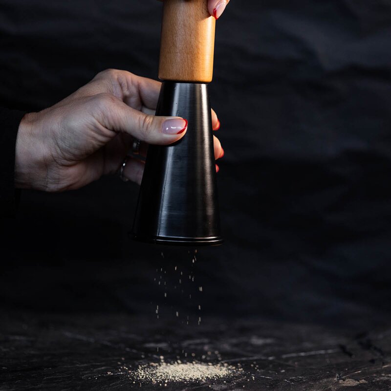 Gurken salt- og pepperkvern 20,5 cm svart/brun