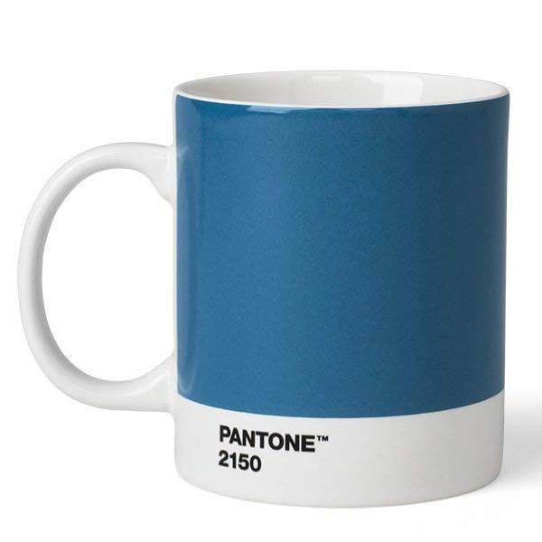 PANTONE kopp med hank 37,5 cl blå