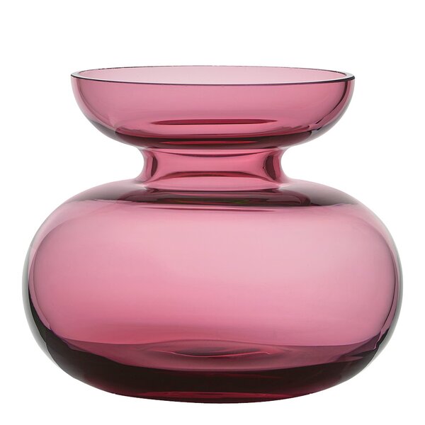 Inu vase 11x9 cm plum