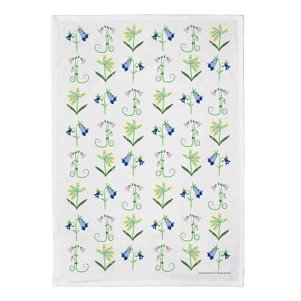 Flowers kjøkkenhåndkle 50x70 cm multi