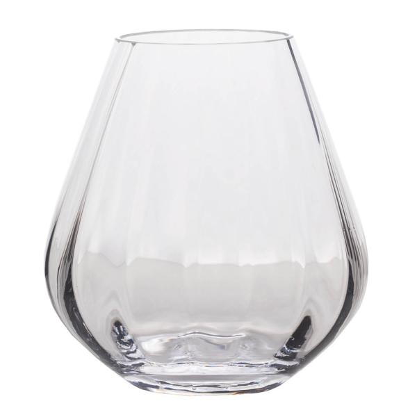 Rocks lykt xo 22 cm clear