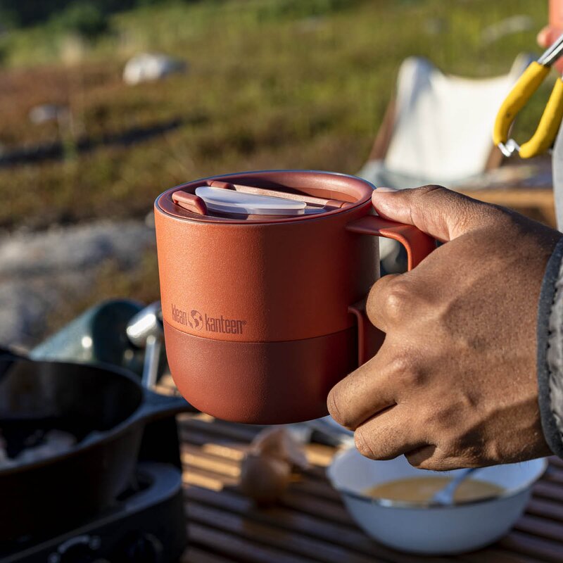 Rise kopp 41 cl med flipplokk Autumn Glaze