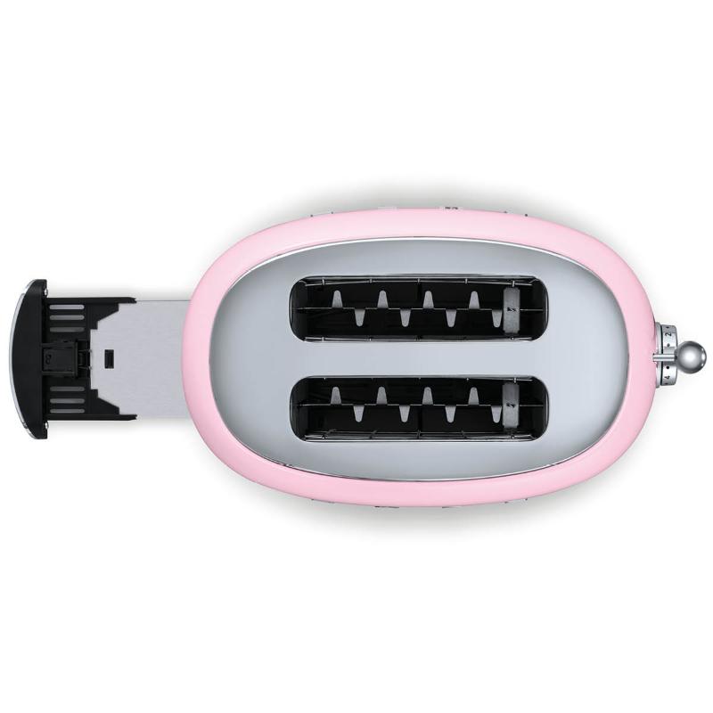 Brødrister TSF01 2 skiver pastellrosa