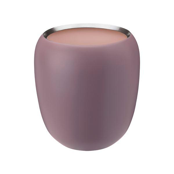 Ora vase liten 17 cm burgunder