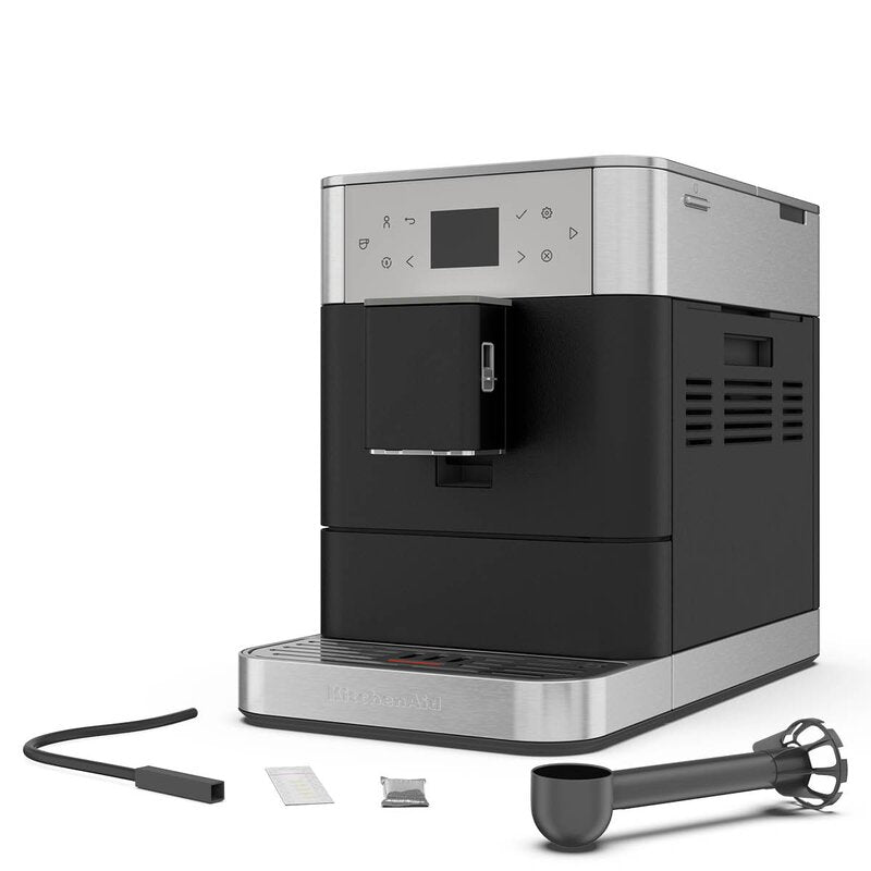 Espressomaskin helautomatisk KF6 cast iron black