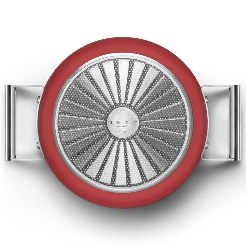 Gryte 24 cm 4,8L rød