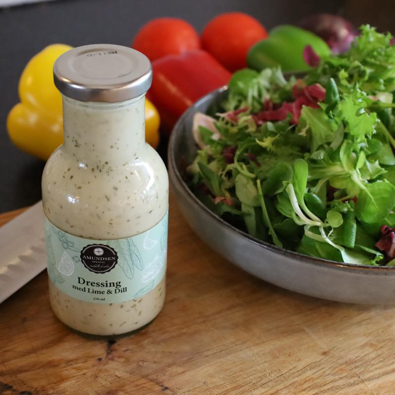 Dressing lime & dill 250 ml grønn