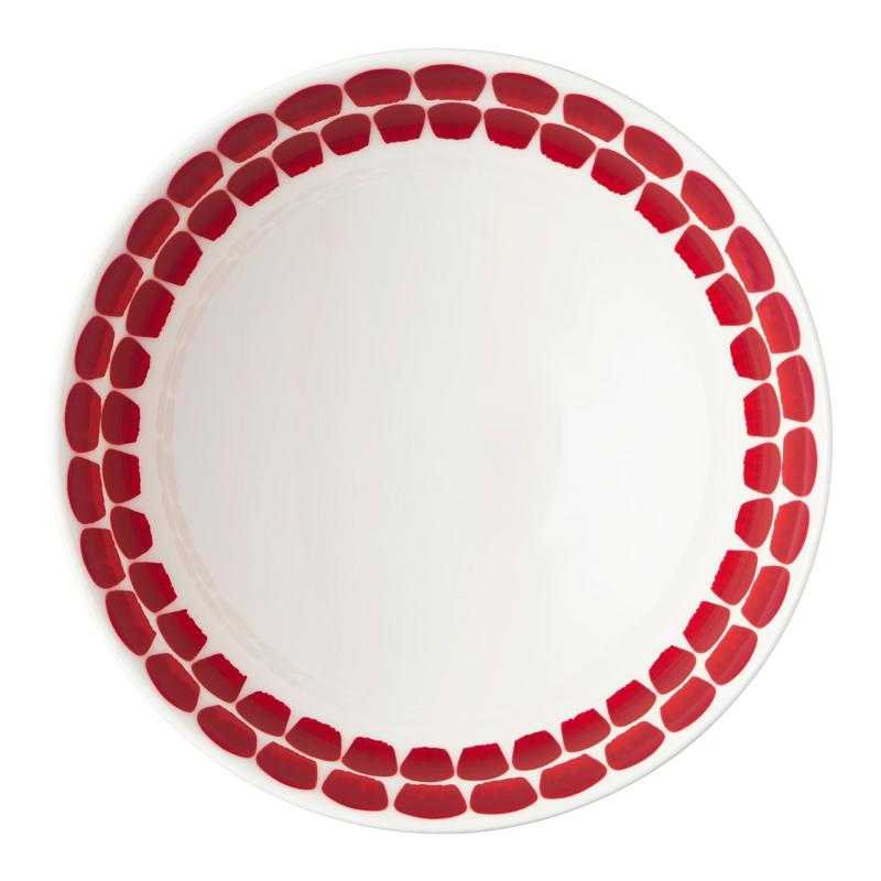 Tuokio dyp tallerken 18 cm rød